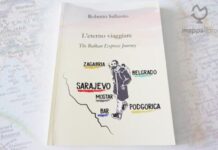 Copertina del libro "L’eterno viaggiare. The Balkan Express Journey" di Roberto Sallustio