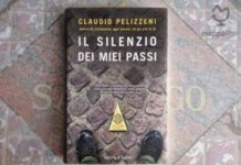 Copertina del libro "Il silenzio dei miei passi" di Claudio Pelizzeni