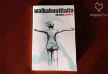 Copertina del libro "Walkaboutitalia" di Darinka Montico