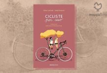 Copertina del libro "Cicliste per caso. L’Italia in bici sulle tracce di Alfonsina Strada” di Silvia Gottardi e Linda Ronzoni