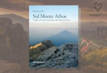 Copertina del libro "Sul Monte Athos. Viaggio nell'anima senza tempo della Montagna Sacra ” di Fabrizio Ardito