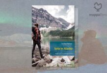 Copertina del libro "Sola in Alaska. Viaggio nelle terre del lungo inverno” di Ulrike Raiser