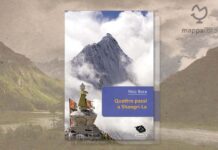 Copertina del libro "Quattro passi a Shangri-La” di Nico Bosa