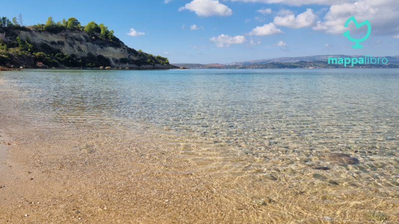 Paliostafida spiaggia di Cefalonia nella zona di Argostoli 